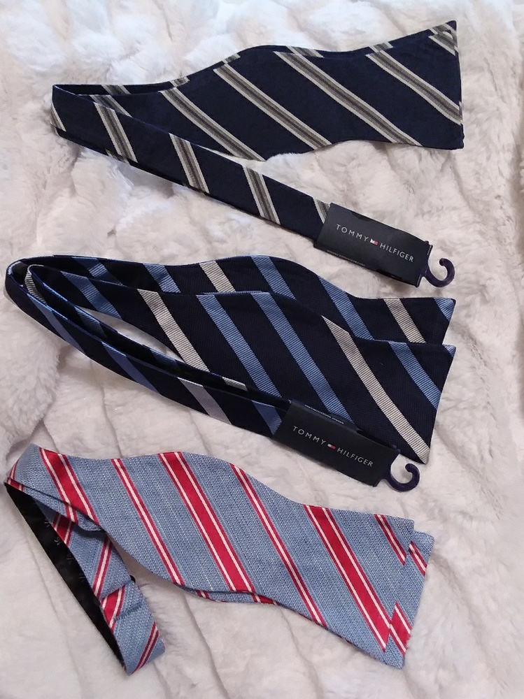 3 Tommy Hilfiger Bow Ties